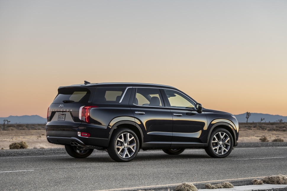 Hyundai Palisade technical specifications and fuel economy